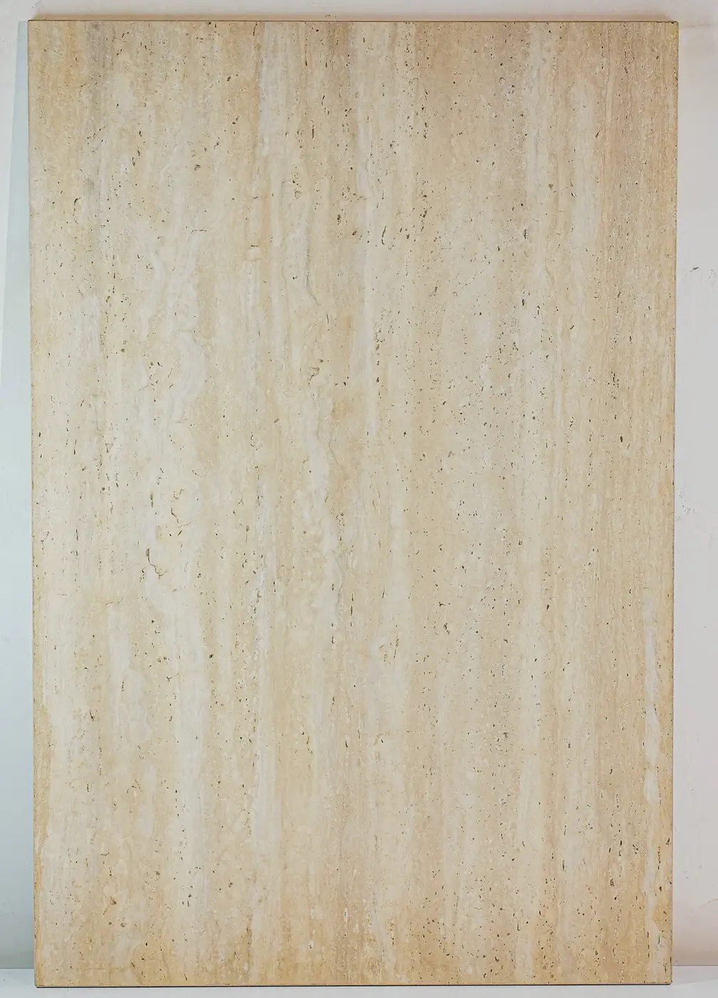Travertine direction finish sample
