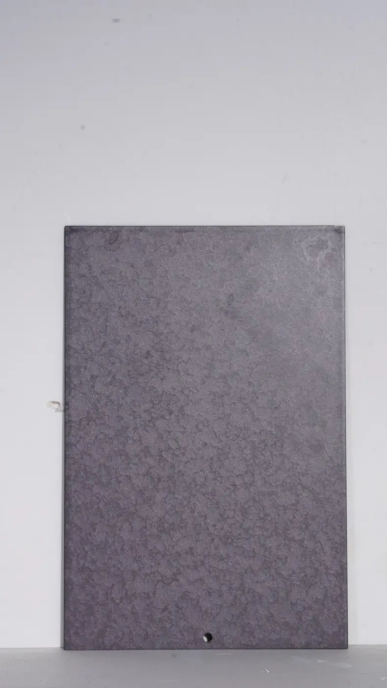 Mineral pewter direction finish sample