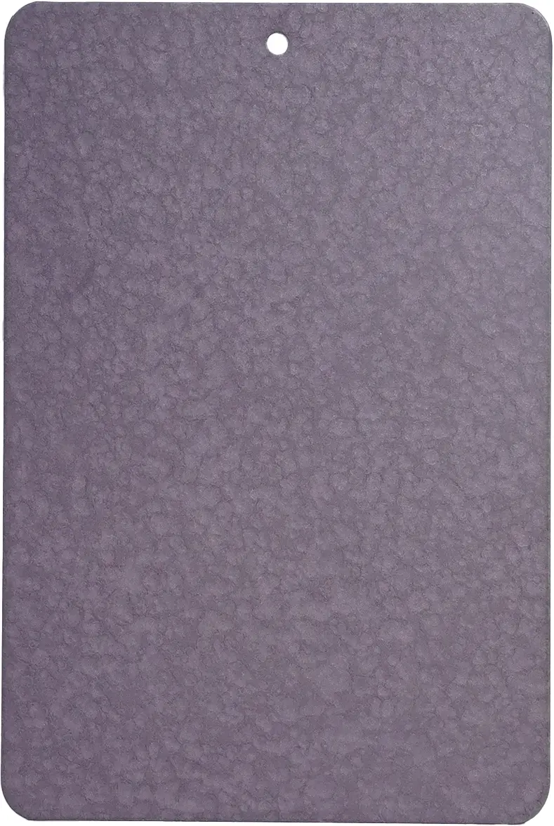 Fluorocarbon metallic 01 finish sample